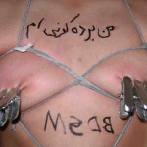 نوک پستونام رو خوشتون میاد با گیره فلزی بگیرید؟؟ <br>بعد با گیره ها بازی کنید و مدام بکشید اونا رو تا گریه ام در بیاد و درد بکشم؟ <br>خوشتون میاد برای اینکه تمومش کنید زیر پاتون بیفتم و بهتون التماس کنم؟؟؟