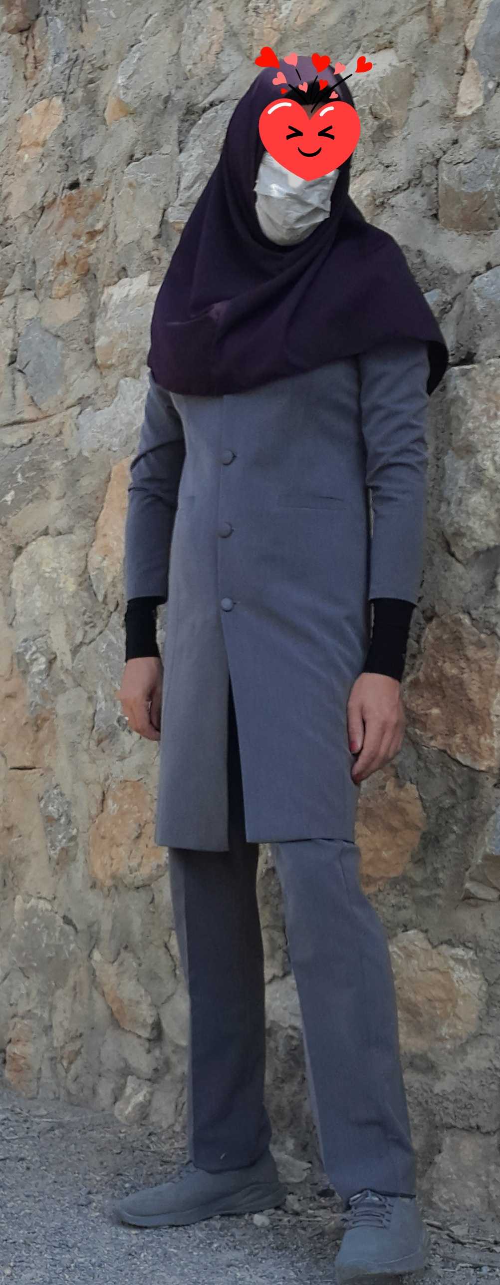 بدون چادر ....